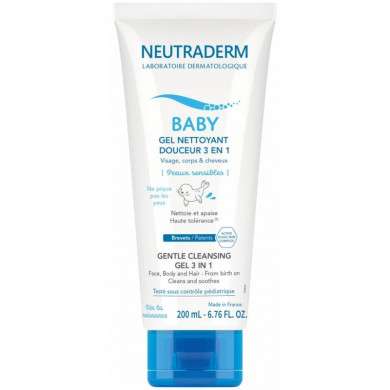 Neutraderm Gel Nettoyant Douceur 3 En 1 200 Ml