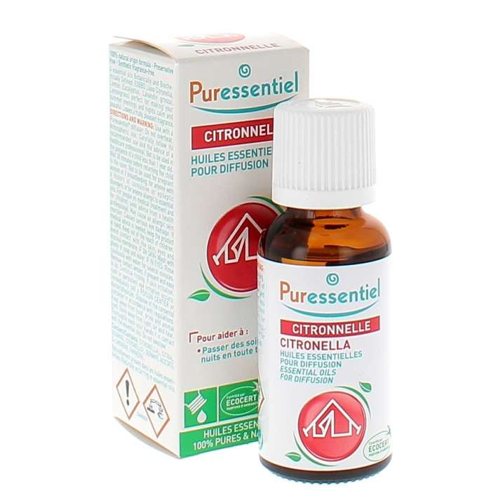 Puressentiel Huile essentielle pour diffusion Citronelle 30ml