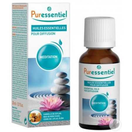 PURESSENTIEL HUILE ESSENTIELLE POUR DIFFUSION MEDITATION 30 ML