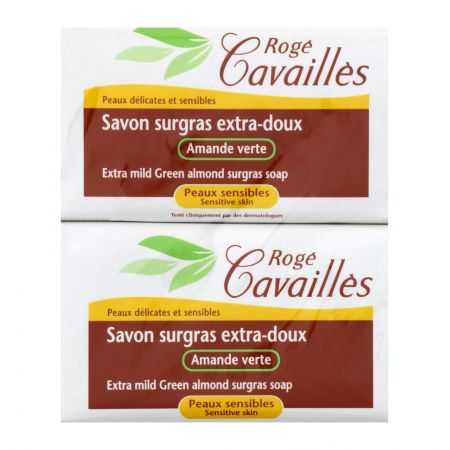 ROGÉ CAVAILLÈS SAVON PARFUMÉ AMANDE VERTE 250 G X 2