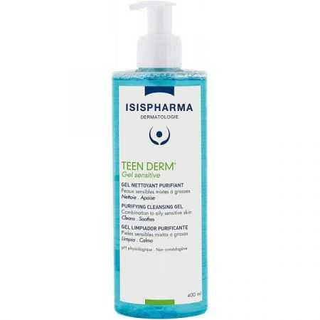ISISPHARMA TEEN DERM GEL SENSITIVE 400 ML