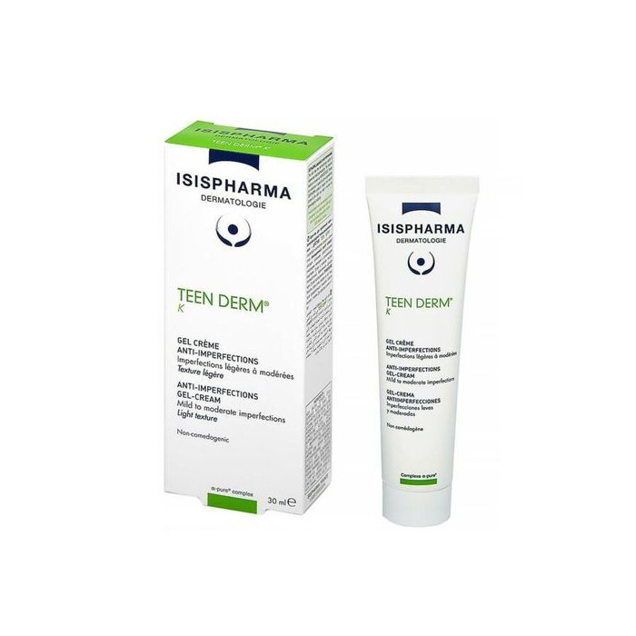Isispharma Teen Derm K - Crème Sébo-Régulatrice (30 ml)
