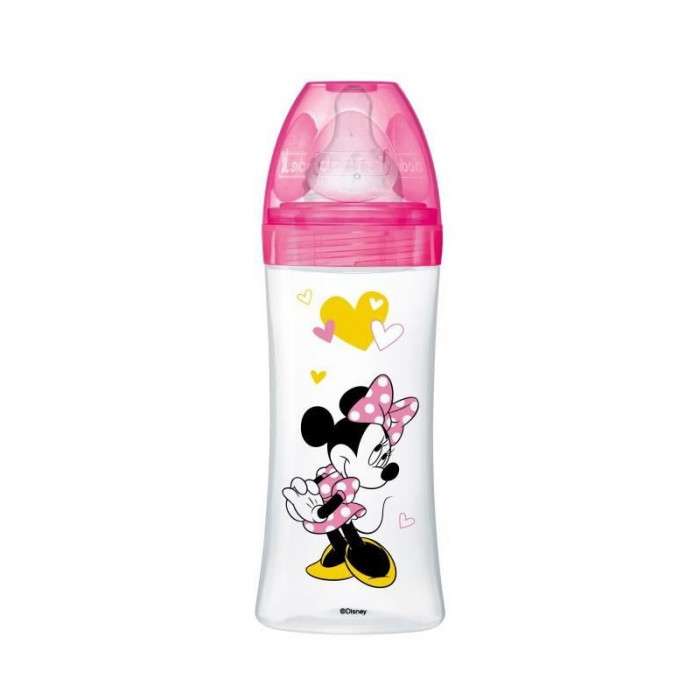 DODIE BIB INI+ 330ML MINNIE ROSE +6 M TET RONDE 3 VIT D3