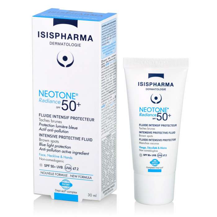 isis pharma neotone radiance spf 50