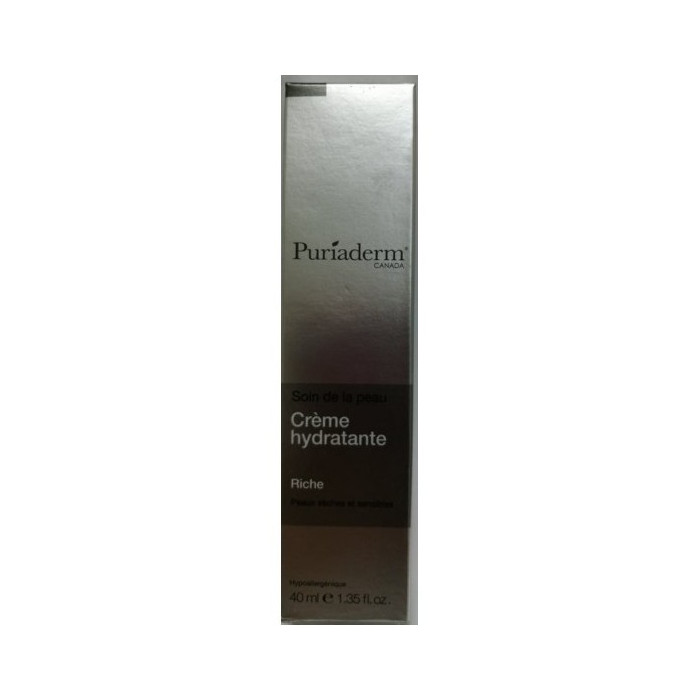PURIADERM crème hydratante riche 40 ml