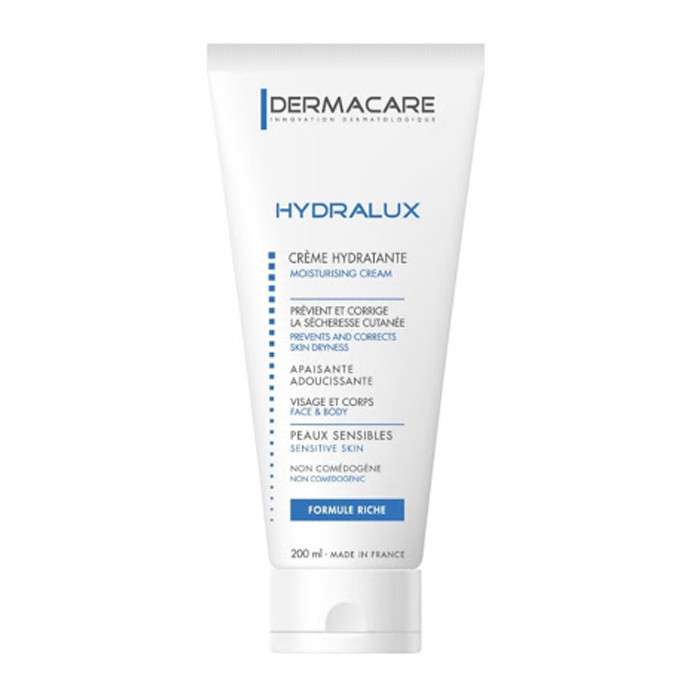 dermacare hydralux creme hydratante 200ml
