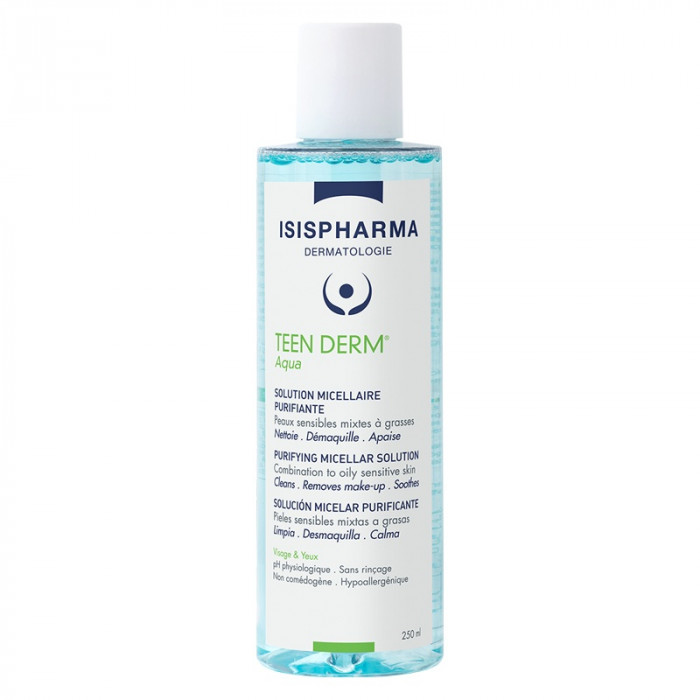 Isispharma TEEN DERM® AQUA Solution micellaire purifiante