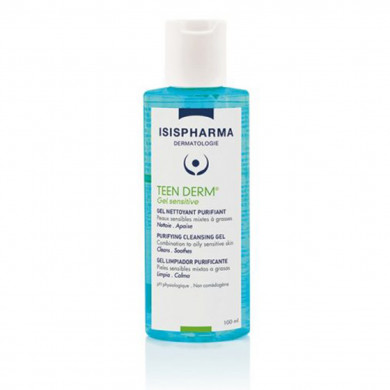 ISISPHARMA TEEN DERM GEL NETTOYANT SENSITIVE 100ML