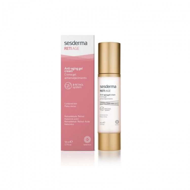 SESDERMA RETI AGE CRÈME GEL ANTIÂGE TRIPLE RÉTINOL 50 ML