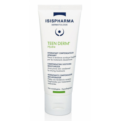 Isis Pharma TEEN DERM hydra Hydratant compensateur apaisant 40 ml