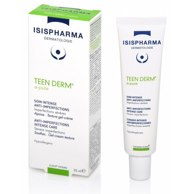 ISISPHARMA Teen Derm α-PURE Soin intense anti-imperfections