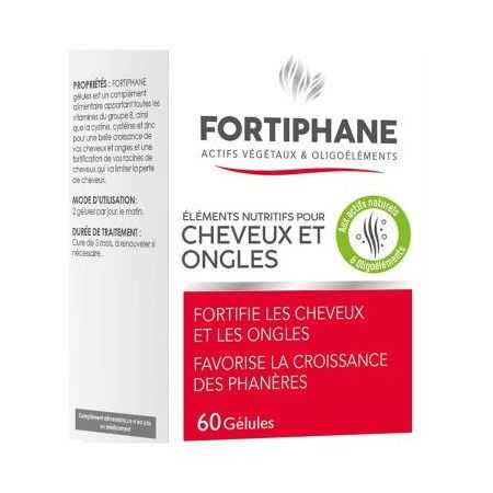 FORTIPHANE CHEVEUX ET ONGLES 60 GELULES