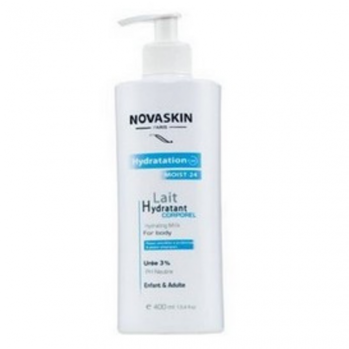 Novaskin Lait Hydratante Corps peaux sensibles 400ml