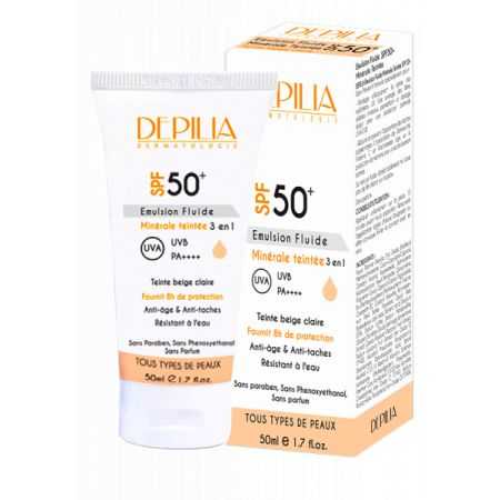 Depilia 50+ teinte emulsion 50ML