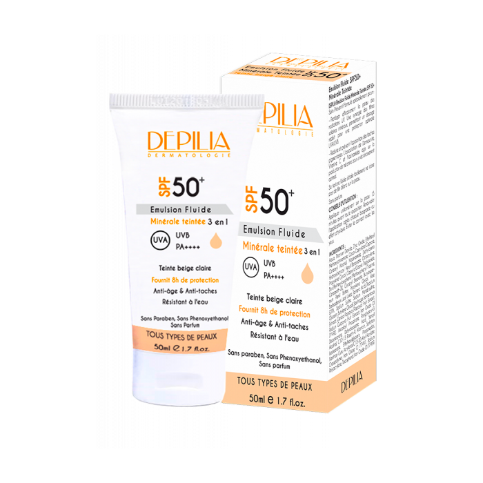 Depilia 50+ teinte emulsion 50ML