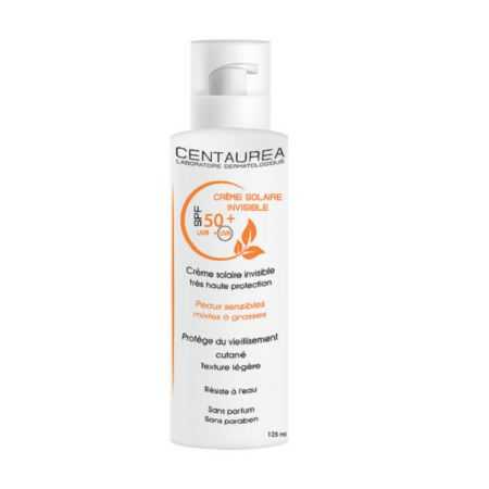 CENTAUREA CREME SOLAIRE INVISIBLE SPF 50+ 125 ML