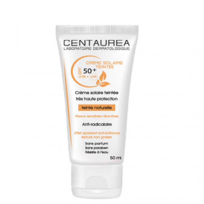 CENTAUREA Crème Solaire Teinté Spf50+
