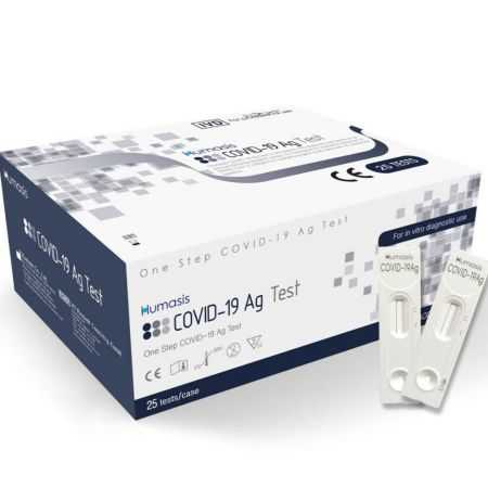 Humasis COVID-19 Ag test sachet de 1 test /Test Corona