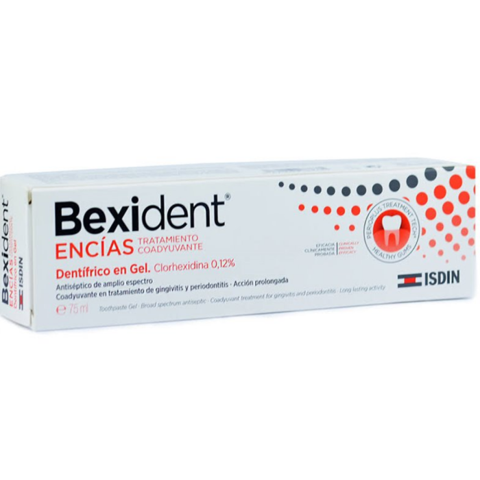 bexident Dentifrice Gel gingival 0,12 75ml