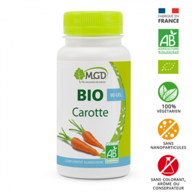 mgd bio carotte 90 gellules 
