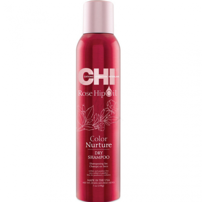 CHI ROSE hip oil dry shampoo 198g