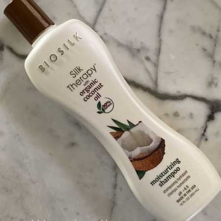 BIOSILK SILK THERAPY ORGANIC COCONUT OIL SHAMPOING HYDRATANT 355 ML