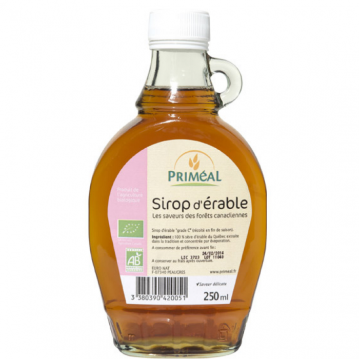 PRIMEAL sirop d'erable 250 ml