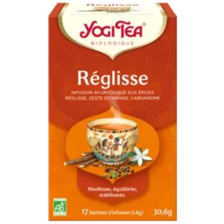 YOGI TEA REGLISSE 17 SACHETS