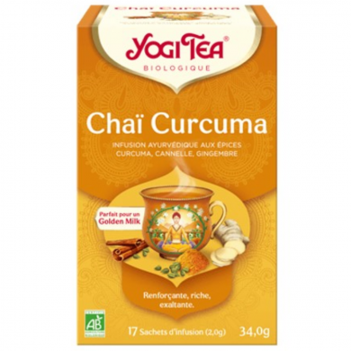 YOGI TEA Chai curcuma 17*2g