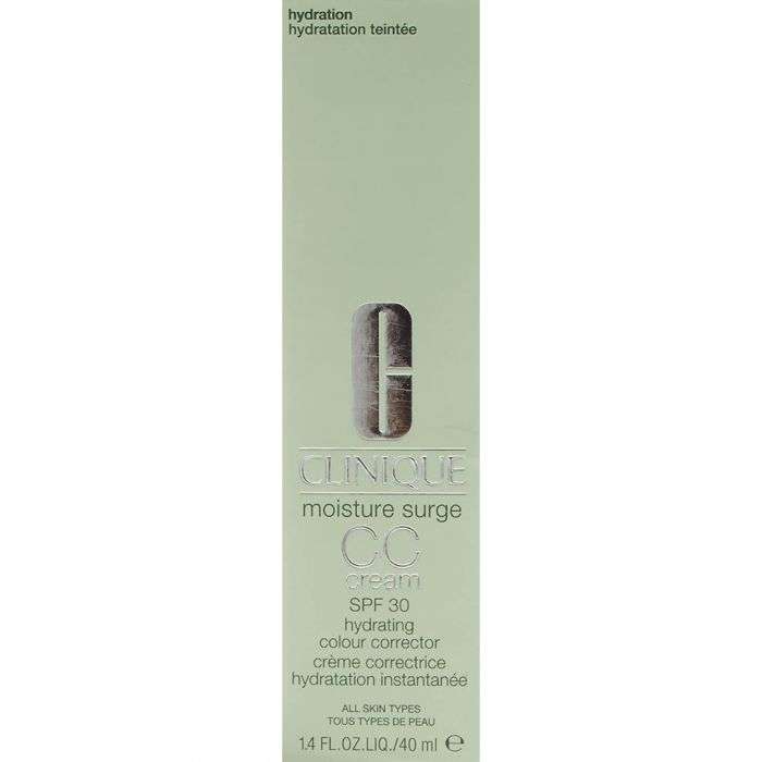 CLINIQUE moisture surge cc cream light medium spf 30 all skin types