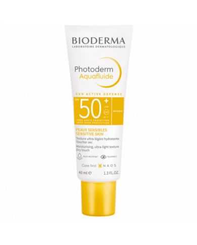 BIODERMA PHOTODERM AQUAFLUIDE TOUCHER SEC SPF 50+ INVISIBLE 