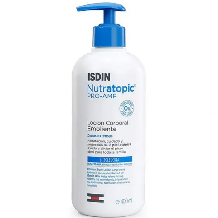 ISDIN NUTRATOPIC PRO-AMP LOTION EMOLIENTE PEAU ATOPIQUE 400 ML