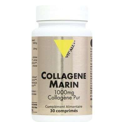 vit'all+ collagène marin pur 1000mg 30 comprimés
