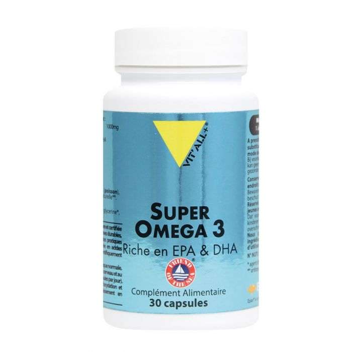 vit'all+ Super omega 3 30 gelules