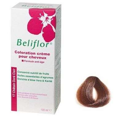 BELIFLOR coloration pour cheveux 17 chatain dore clair 135ml