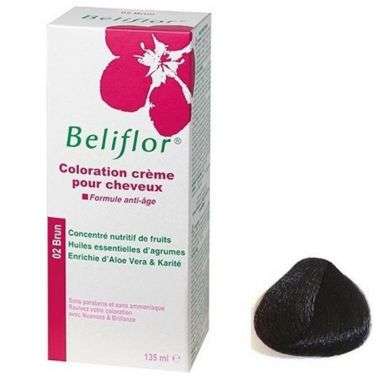 BELIFLOR coloration pour cheveux 02 brun 135ml