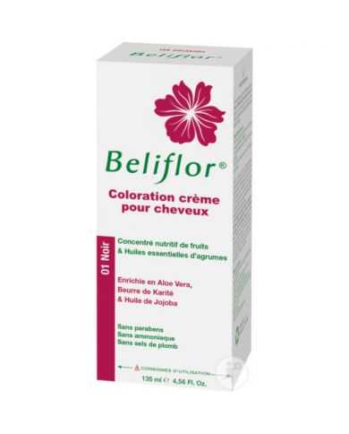BELIFLOR COLORATION CHEVEUX 01 NOIR 135 ML