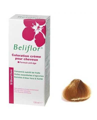 BELIFLOR COLORATION CHEVEUX 18 BLOND DORE 135 ML