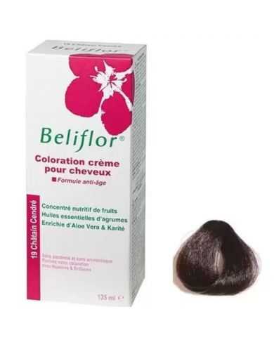 BELIFLOR COLORATION CHEVEUX 19 CHATAIN CENDRE 135 ml