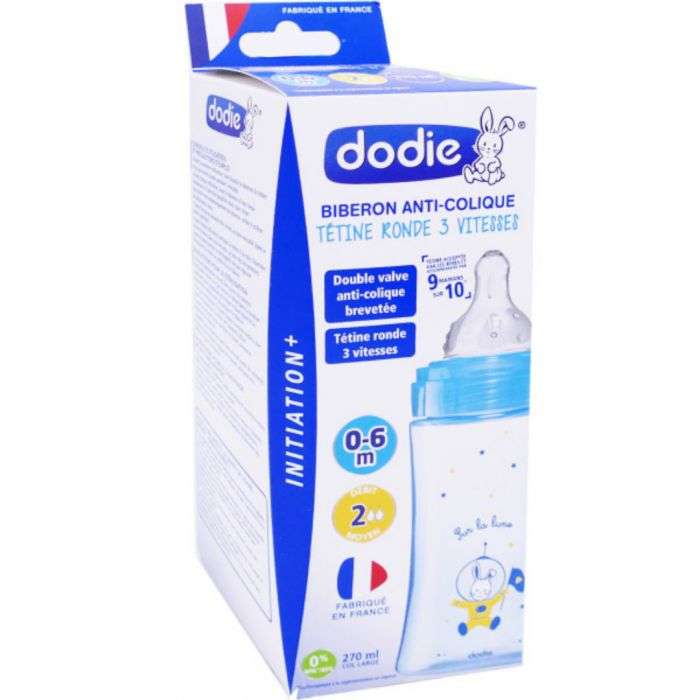 DODIE BIBERON ANTI-COLIQUE 270 ML 0-6MOIS