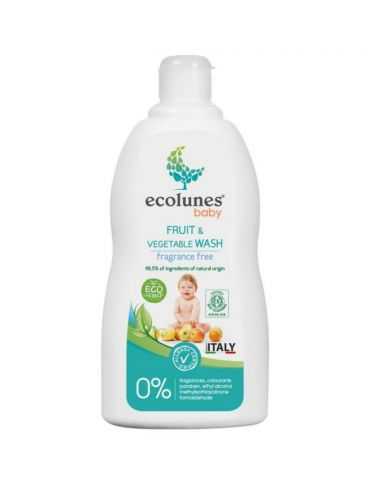 ECOLUNES LIQUIDE LAVAGE FRUITS ET LEGUMES BEBE 500 ML