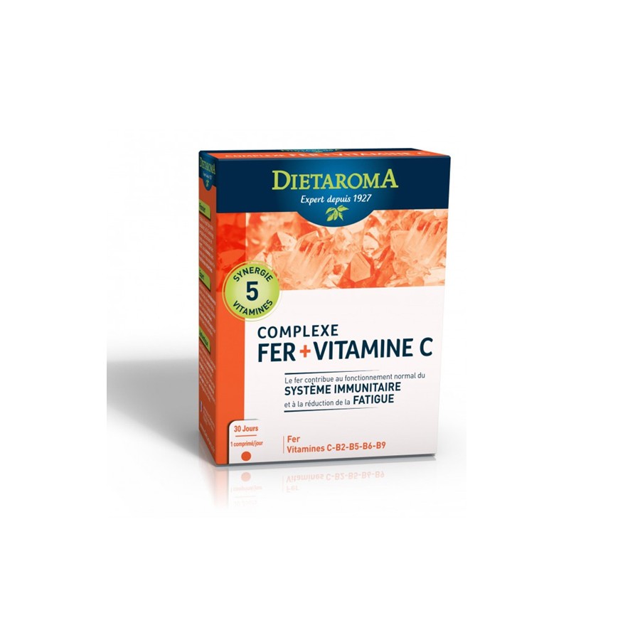 Dietaroma Complexe Fer Acide Folique Vit C Univers Para Discount Numero 1 De La Parapharmacie Au Maroc