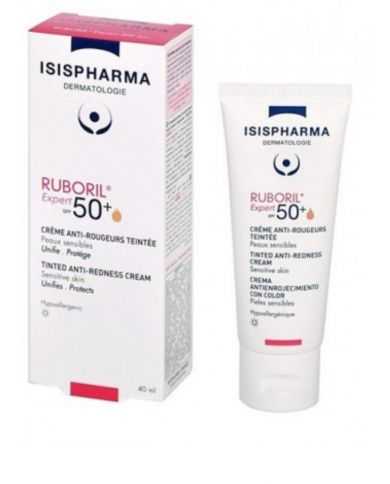 ISISPHARMA RUBORIL EXPERT 50+ CREME ANTI-ROUGEURS TEINTEE