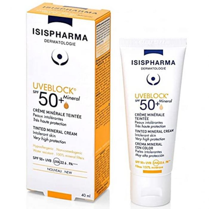 UVEBLOCK® SPF 50+ Mineral Crème minérale très haute protection 40 ml