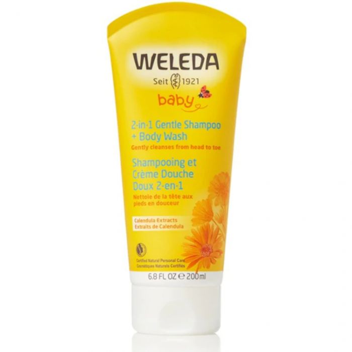 WELEDA Crème lavante Corps et Cheveux au Calendula 200ML