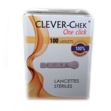 CLEVER CHECK one click 100 lancette
