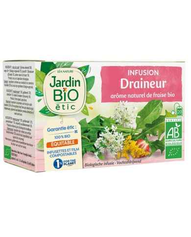 JARDIN BIO INFUSION DRAINEUR 20 SACHETS