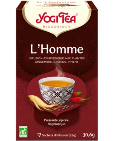 YOGI TEA L HOMME 17 SACHETS