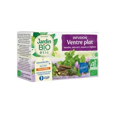 Infusion ventre plat – Jardin bio