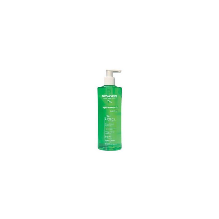 Novaskin Gel Lavant Corps ,visage et Cheveux 400ml